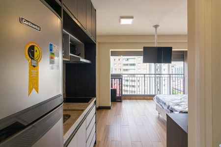 Studio de kitnet/studio para alugar com 1 quarto, 25m² em Indianópolis, São Paulo