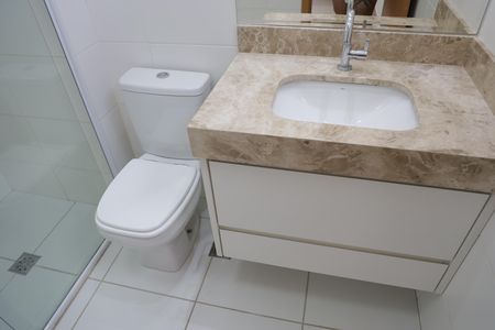 Apartamento para alugar com 63m², 2 quartos e 1 vagaBanheiro do Quarto 1