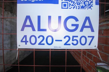 Casa para alugar com 60m², 1 quarto e 2 vagas Casa para alugar com 60m², 1 quarto e 2 vagasPlaca