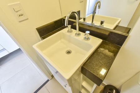 Studio para alugar com 20m², 1 quarto e sem vaga Studio para alugar com 20m², 1 quarto e sem vagaBanheiro Social