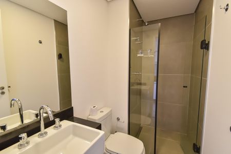 Banheiro Social de kitnet/studio para alugar com 1 quarto, 20m² em Vila Mariana, São Paulo