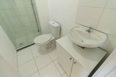 Banheiro da Suíte de apartamento à venda com 1 quarto, 31m² em Vila Monumento, São Paulo
