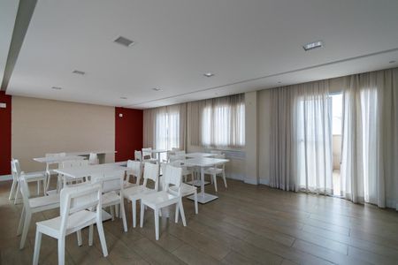 Apartamento para alugar com 47m², 2 quartos e 1 vagaÁrea comum - Salão de festas 2