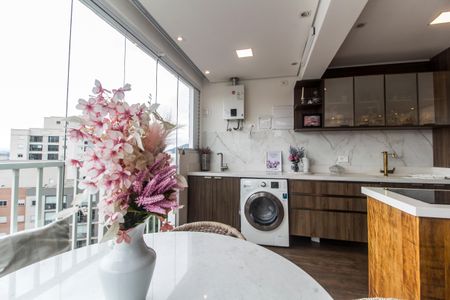 Apartamento à venda com 53m², 1 quarto e 2 vagasVaranda