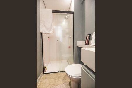 Apartamento à venda com 53m², 1 quarto e 2 vagasBanheiro da Suíte