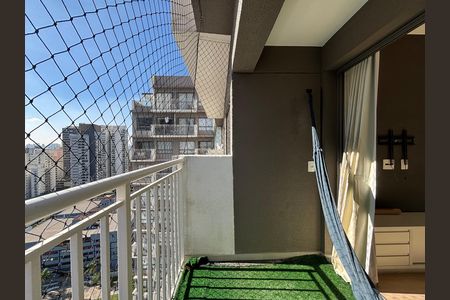 Varanda de apartamento para alugar com 1 quarto, 27m² em Vila Nova Conceição, São Paulo