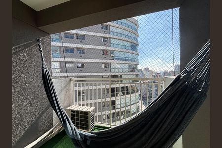 Varanda de apartamento para alugar com 1 quarto, 27m² em Vila Nova Conceição, São Paulo