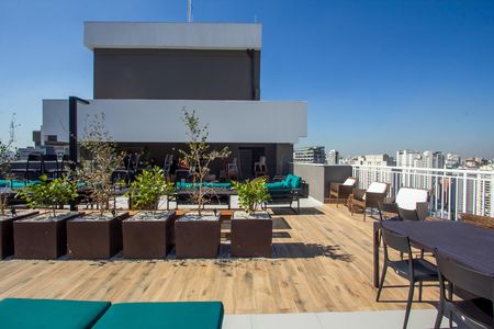Área comum de apartamento para alugar com 1 quarto, 27m² em Vila Nova Conceição, São Paulo