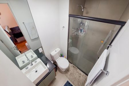 Studio para alugar com 44m², 1 quarto e 1 vaga Studio para alugar com 44m², 1 quarto e 1 vagaBanheiro