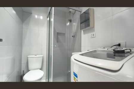 Studio para alugar com 35m², 1 quarto e sem vaga Studio para alugar com 35m², 1 quarto e sem vagaBanheiro