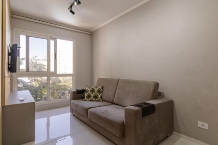 Sala de kitnet/studio à venda com 1 quarto, 30m² em Moema, São Paulo