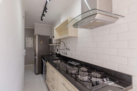 Cozinha  de kitnet/studio à venda com 1 quarto, 30m² em Moema, São Paulo