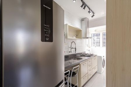 Cozinha  de kitnet/studio à venda com 1 quarto, 30m² em Moema, São Paulo