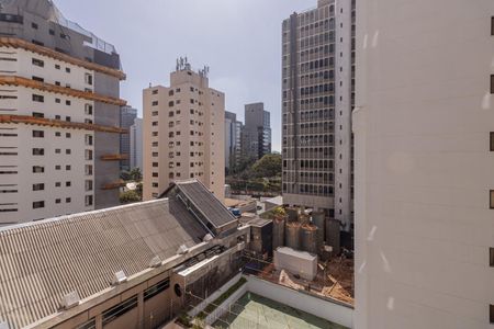 Vista da Suíte de kitnet/studio à venda com 1 quarto, 30m² em Moema, São Paulo
