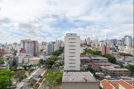 Vista da Sala de apartamento à venda com 2 quartos, 36m² em Bela Vista, São Paulo