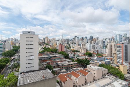 Vista da Sala de apartamento à venda com 2 quartos, 36m² em Bela Vista, São Paulo