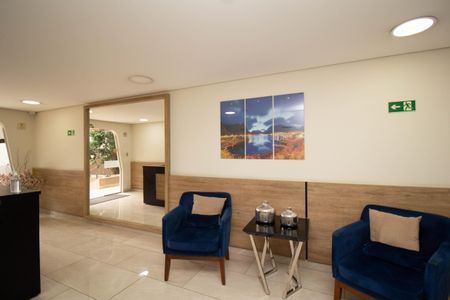 Apartamento para alugar com 60m², 2 quartos e 1 vaga Apartamento para alugar com 60m², 2 quartos e 1 vagaHall social