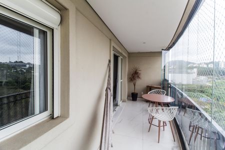 Varanda de apartamento para alugar com 3 quartos, 140m² em Tamboré, Santana de Parnaíba