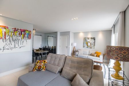 Sala  de apartamento para alugar com 3 quartos, 140m² em Tamboré, Santana de Parnaíba