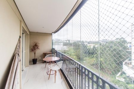 Varanda de apartamento para alugar com 3 quartos, 140m² em Tamboré, Santana de Parnaíba