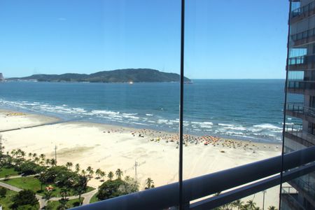 Varanda de apartamento para alugar com 1 quarto, 73m² em Gonzaga, Santos