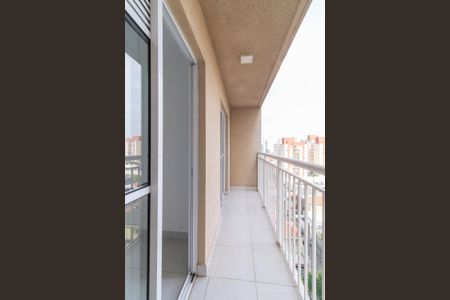 Apartamento para alugar com 32m², 1 quarto e sem vaga Apartamento para alugar com 32m², 1 quarto e sem vagaVaranda da Sala/Cozinha