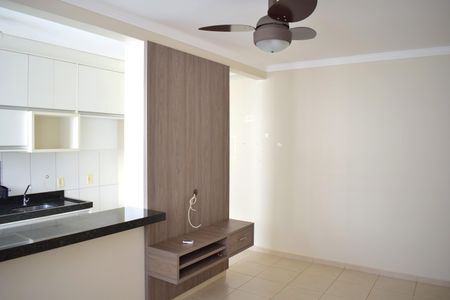 Sala de apartamento para alugar com 2 quartos, 48m² em Distrito de Bonfim Paulista, Ribeirão Preto