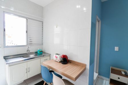 Sala/Cozinha de kitnet/studio para alugar com 1 quarto, 18m² em Santo Amaro, São Paulo