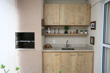 Varanda da Sala de apartamento para alugar com 3 quartos, 96m² em Jardim Caboré, São Paulo