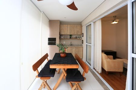 Varanda da Sala de apartamento para alugar com 3 quartos, 96m² em Jardim Caboré, São Paulo