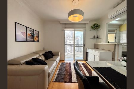 Sala de apartamento à venda com 2 quartos, 57m² em Vila Nova Conceição, São Paulo