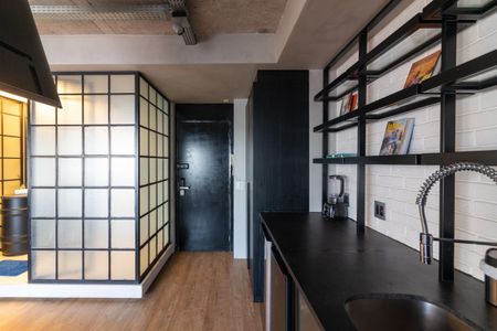 Studio à venda com 55m², 1 quarto e 1 vaga Studio à venda com 55m², 1 quarto e 1 vagaCozinha