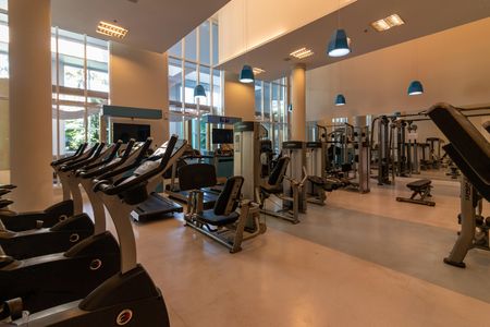Studio à venda com 55m², 1 quarto e 1 vaga Studio à venda com 55m², 1 quarto e 1 vagaÁrea comum - Academia