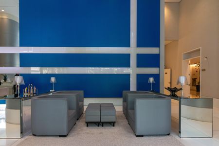 Studio à venda com 55m², 1 quarto e 1 vaga Studio à venda com 55m², 1 quarto e 1 vagaHall de entrada