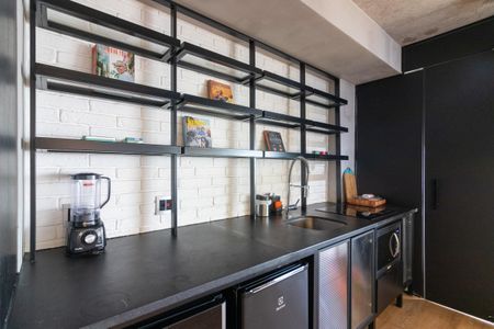 Studio à venda com 55m², 1 quarto e 1 vaga Studio à venda com 55m², 1 quarto e 1 vagaCozinha