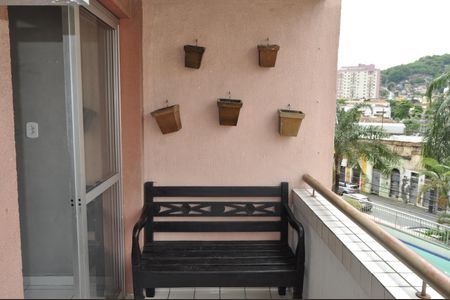 Varanda da Sala de apartamento para alugar com 2 quartos, 60m² em Engenho Novo, Rio de Janeiro