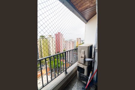 Sacada da Suite 1 de apartamento à venda com 5 quartos, 290m² em Vila Mascote, São Paulo