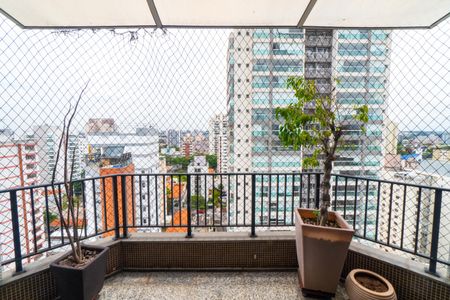 Sacada da Sala de apartamento à venda com 5 quartos, 290m² em Vila Mascote, São Paulo