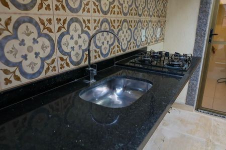Varanda Gourmet de casa de condomínio para alugar com 3 quartos, 120m² em Todos Os Santos, Rio de Janeiro