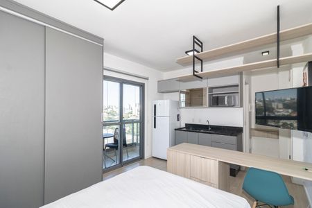 Studio de kitnet/studio para alugar com 1 quarto, 25m² em Indianópolis, São Paulo