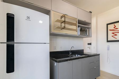 Studio à venda com 25m², 1 quarto e sem vagaCozinha