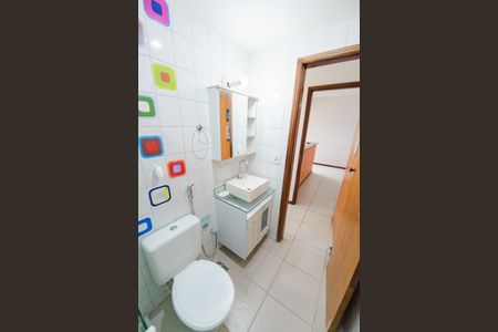 Banheiro da Suíte de apartamento para alugar com 1 quarto, 48m² em Jardim das Nações, Taubaté