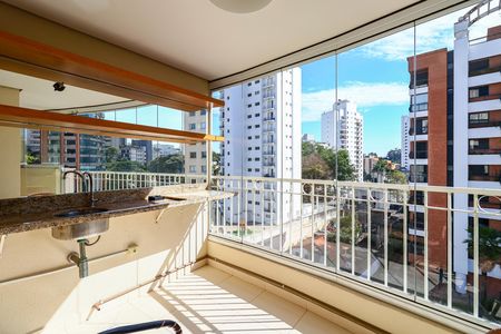 Varanda da Sala de apartamento para alugar com 2 quartos, 90m² em Real Parque, São Paulo