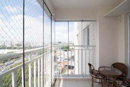 Varanda da sala de apartamento para alugar com 2 quartos, 75m² em Vila Augusta, Guarulhos