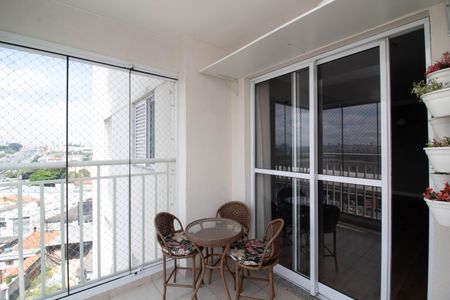 Varanda da sala de apartamento para alugar com 2 quartos, 75m² em Vila Augusta, Guarulhos