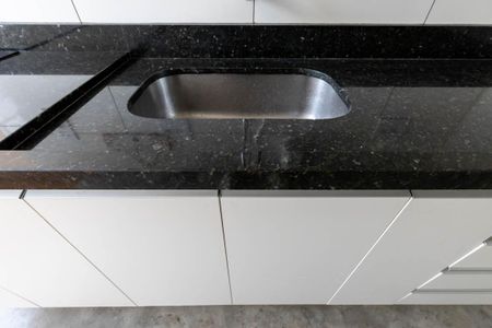 Studio à venda com 43m², 1 quarto e sem vagaCozinha