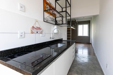 Studio à venda com 43m², 1 quarto e sem vagaCozinha