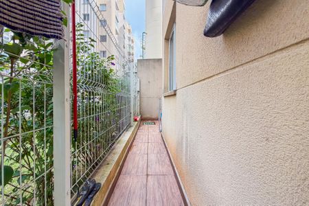 Varanda da Sala de apartamento para alugar com 2 quartos, 45m² em Cambuci, São Paulo