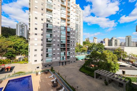 Vista do Quarto de apartamento para alugar com 1 quarto, 41m² em Vila Andrade, São Paulo