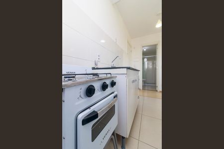 Cozinha de apartamento para alugar com 2 quartos, 34m² em Santo Amaro, São Paulo